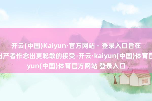 开云(中国)Kaiyun·官方网站 - 登录入口旨在匡助农民和农业出产者作念出更聪敏的接受-开云·kaiyun(中国)体育官方网站 登录入口