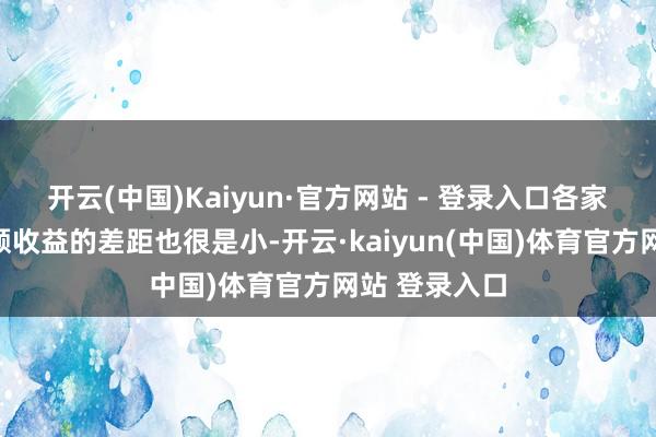 开云(中国)Kaiyun·官方网站 - 登录入口各家量化私募逾额收益的差距也很是小-开云·kaiyun(中国)体育官方网站 登录入口